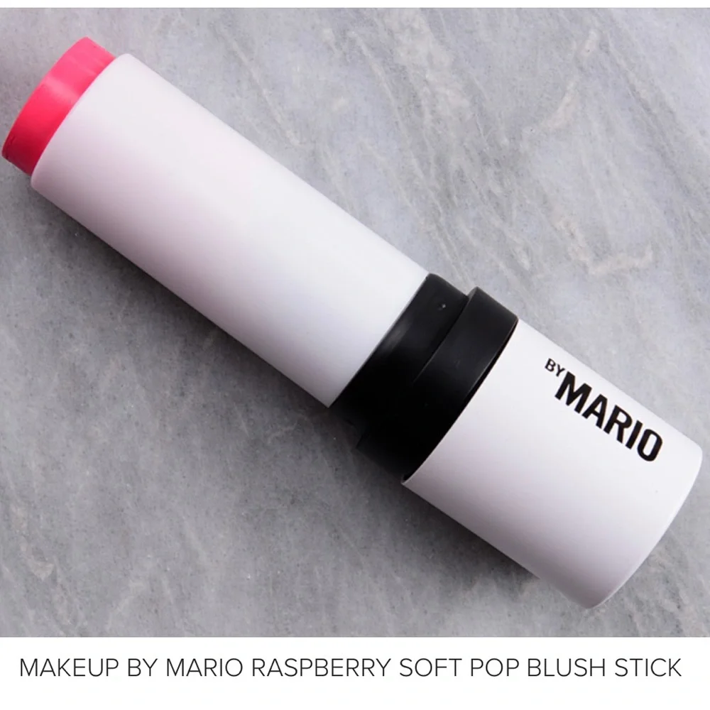 MAKEUP BY MARIO Soft Pop Blush Stick 10.5g/.37oz Raspberry new